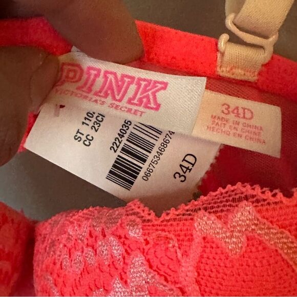NWT Victoria's Secret PINK Bra - Picture 4 of 6